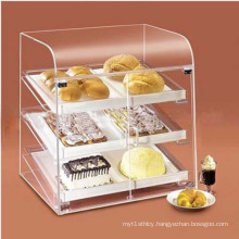 Layered Acrylic Cupcake Display Box, POS Cakes Display